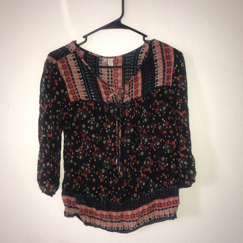 Floral blouse